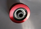 A polia home vermelha do Gym RDAP-28 roda o material do metal da liga para clubes comerciais