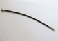 Corda de fio preta do Gym, cabo de aço revestido de nylon para clubes de aptidão comerciais