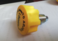 Pin do PNF das peças do equipamento do Gym dos tampões do amarelo/peso para o equipamento da força