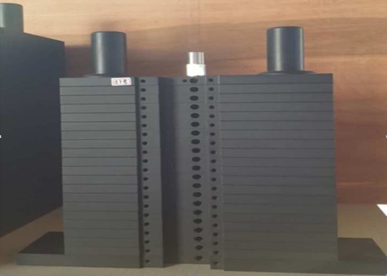 Placas de peso de ginásio em ferro fundido com furo de 1 polegada com revestimento esmaltado