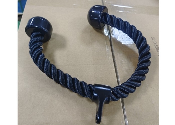 Corda do tríceps do ginásio feita com corda de nylon para ginásios comerciais