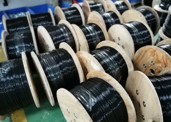 6Corda de fio de ginástica de.5 mm em preto para exercícios mais suaves e força