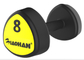 2kg - pesos do plutônio do preto do Gym 50kgs/logotipo dos acessórios exercício do Gym disponível
