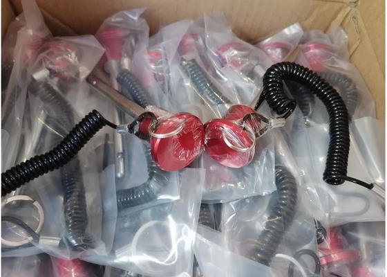 Seletor plástico Pin With Elastic Spring Rope do peso das peças do equipamento do Gym dos tampões
