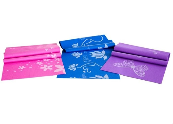 Cor fácil das esteiras da ioga do Gym da manutenção personalizada com superfícies Textured tomadas partido duráveis